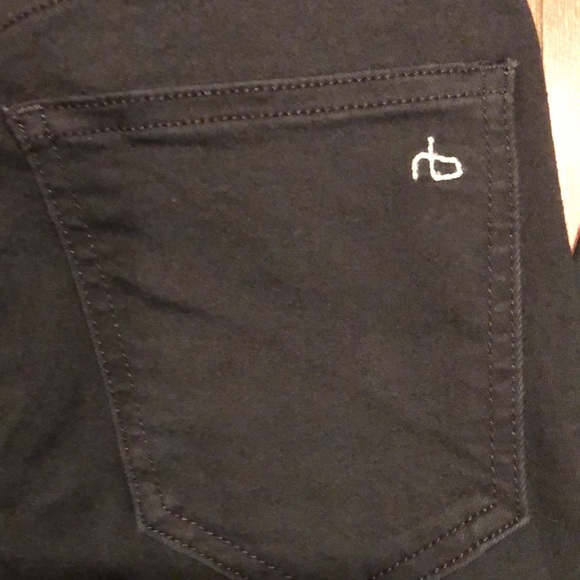 Rag & Bone Dive Studded Black Skinny Jean - Picture 12 of 14